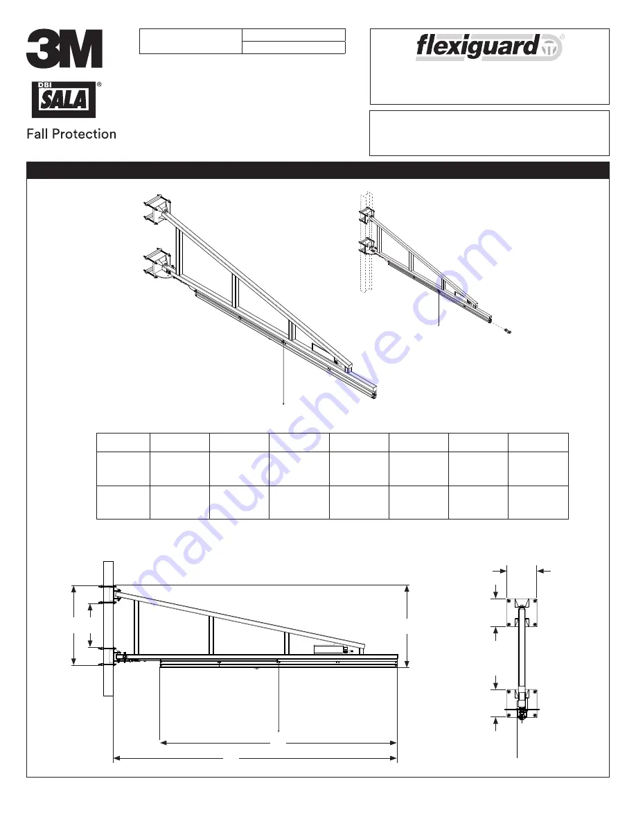 3M DBI SALA Flexiguard 8530433 Скачать руководство пользователя страница 1