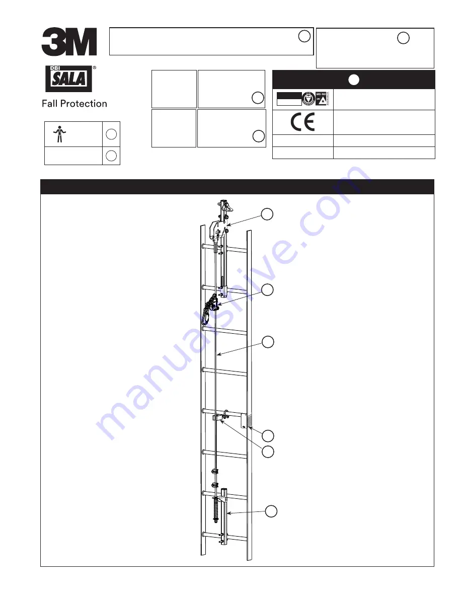 3M DBI-SALA LAD-SAF Series Скачать руководство пользователя страница 1