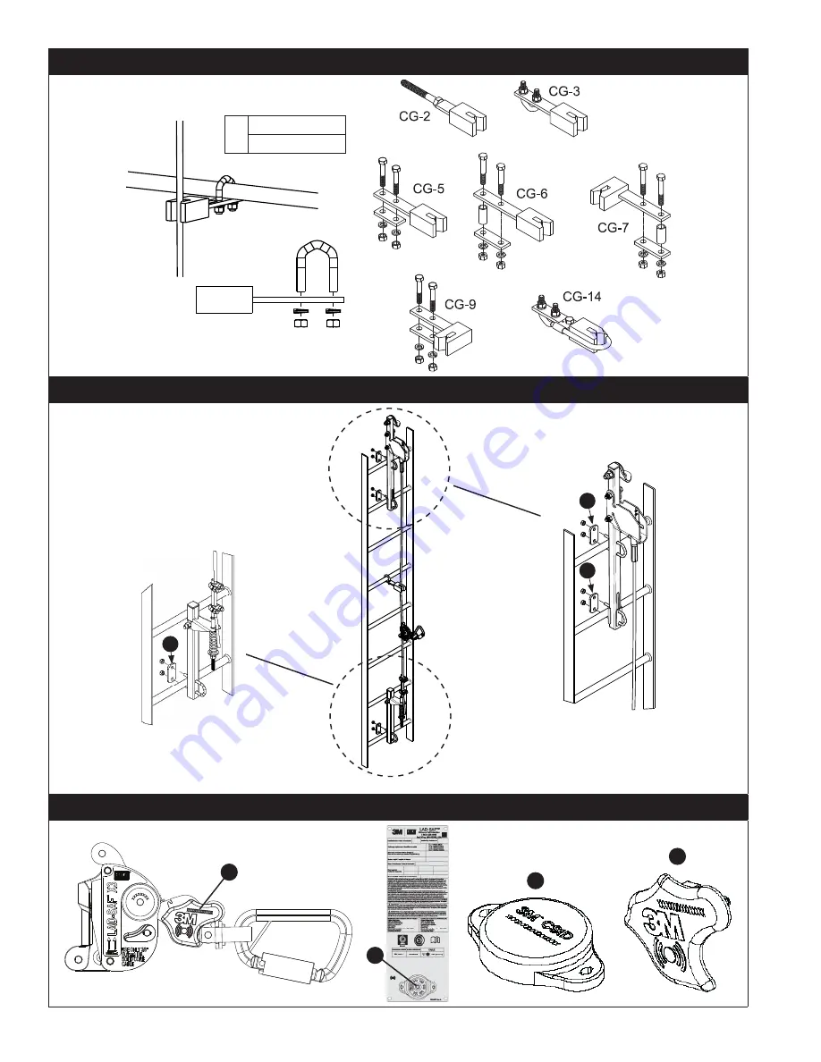 3M DBI-SALA LAD-SAF Series Скачать руководство пользователя страница 6