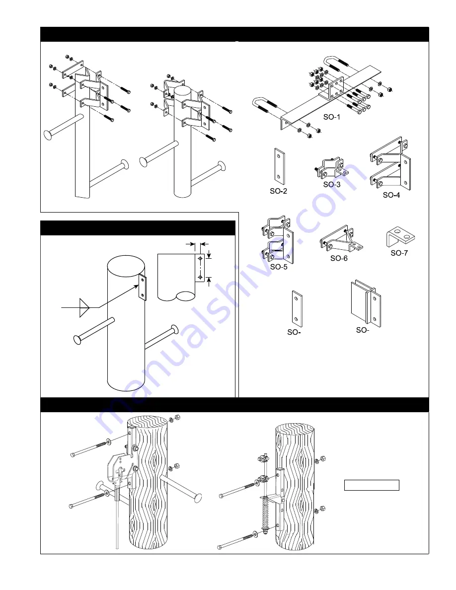 3M DBI-SALA LAD-SAF Installation Instructions Manual Download Page 3