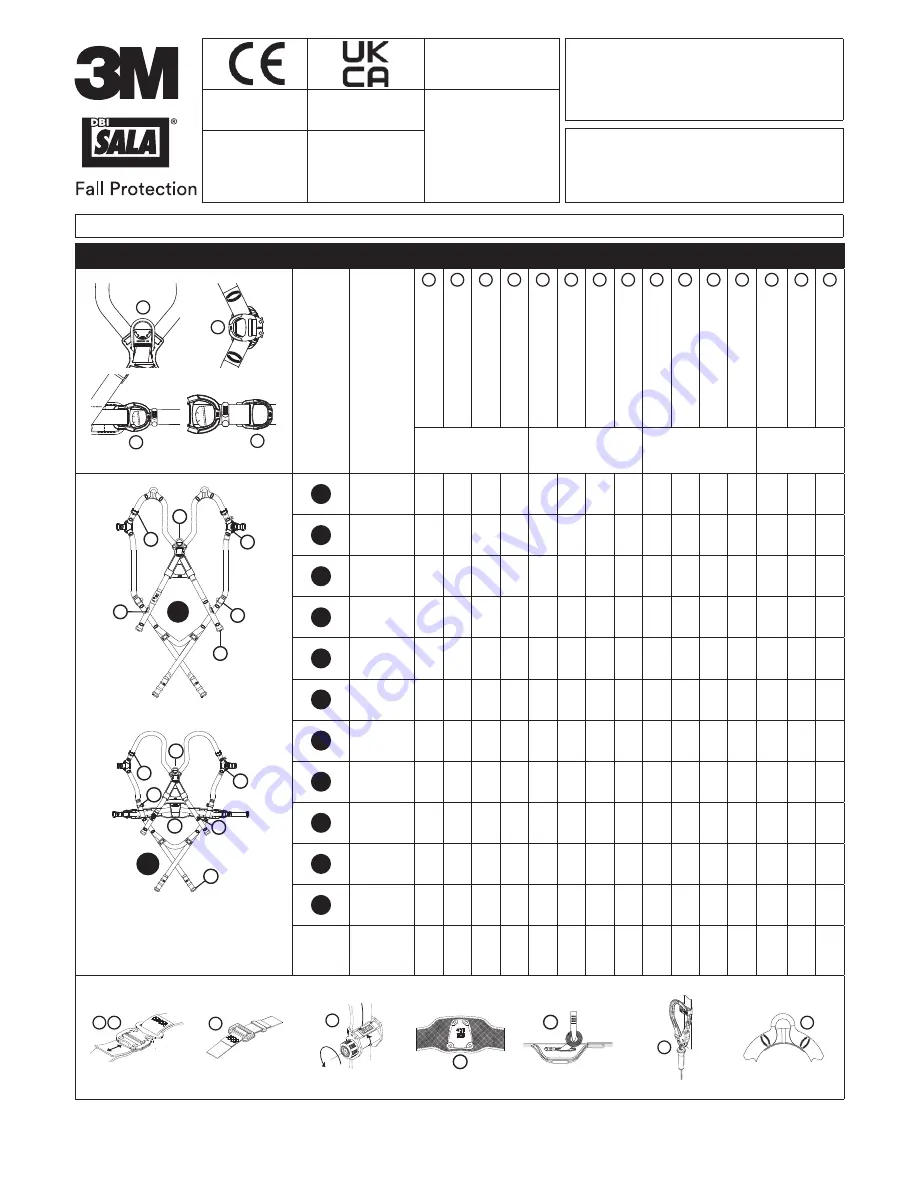 3M DBI-SALA XE Series Скачать руководство пользователя страница 1