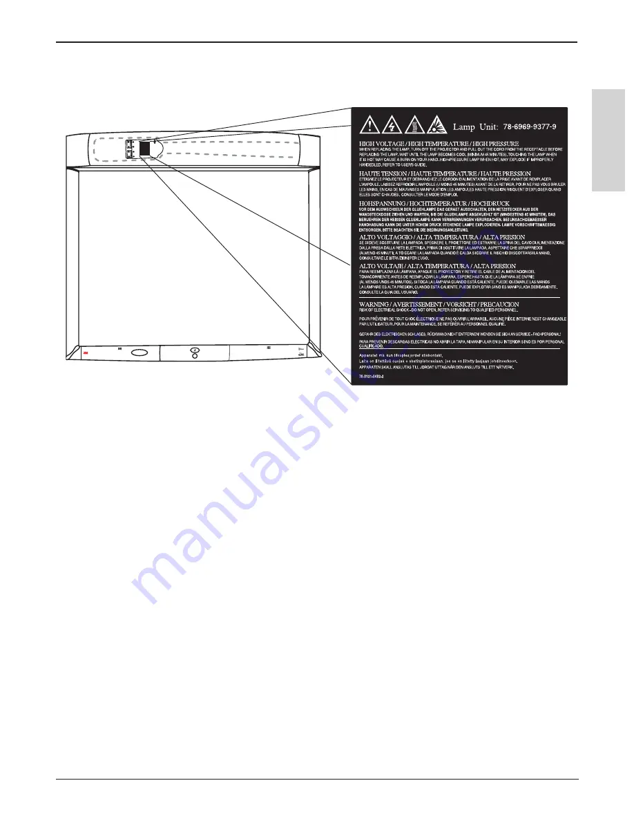 3M Digital Walldisplay 9000PD Plus Operator'S Manual Download Page 11