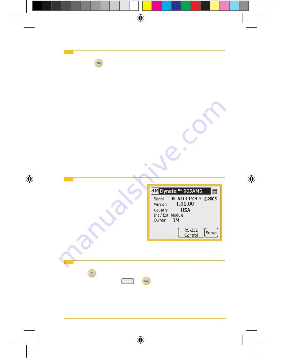 3M Dynatel 965AMS-BT Скачать руководство пользователя страница 7