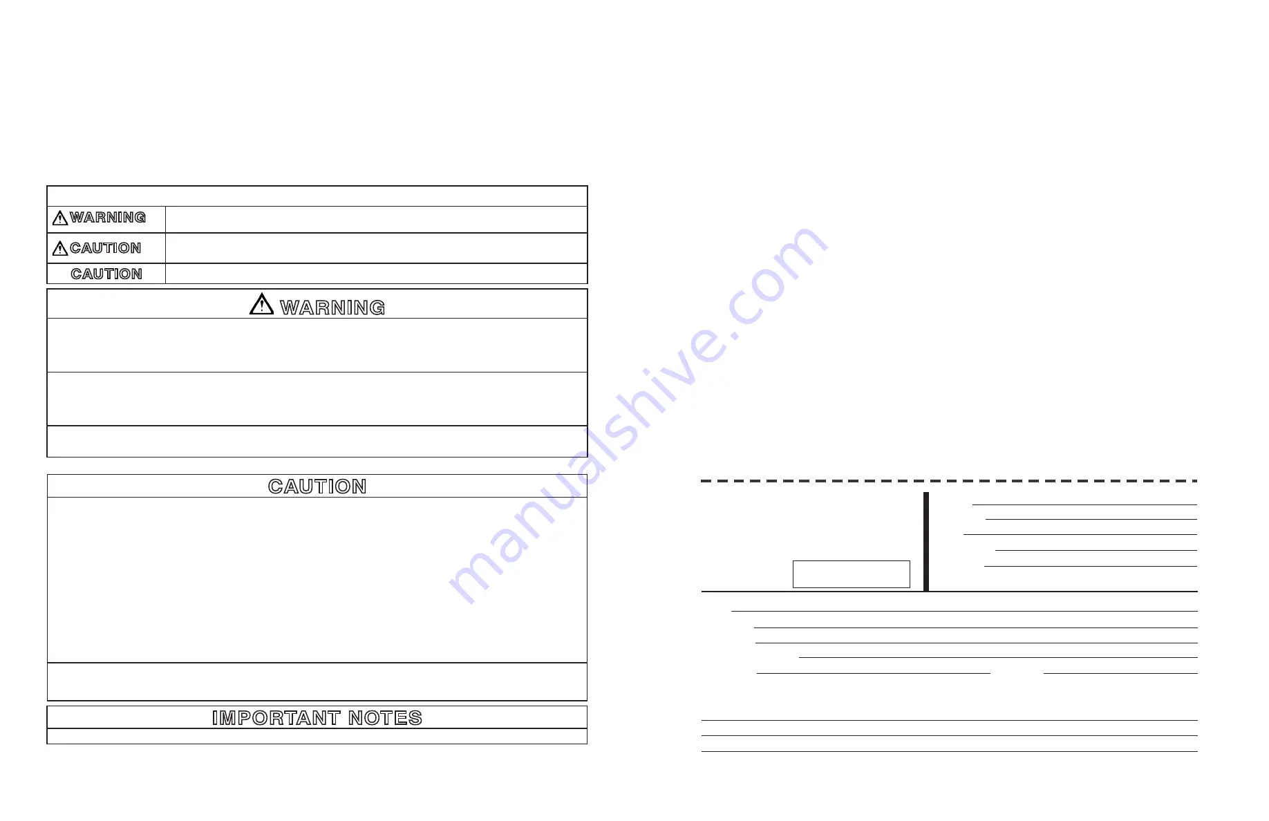 3M HWS Series Installation And Operating Instructions Manual Download Page 2