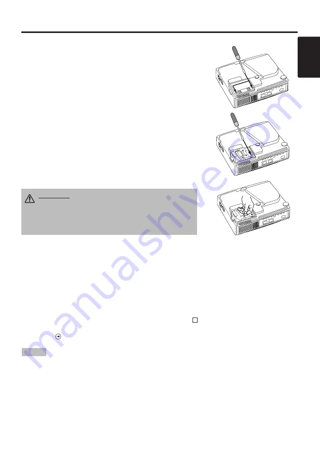 3M MP7740I Operator'S Manual Download Page 19