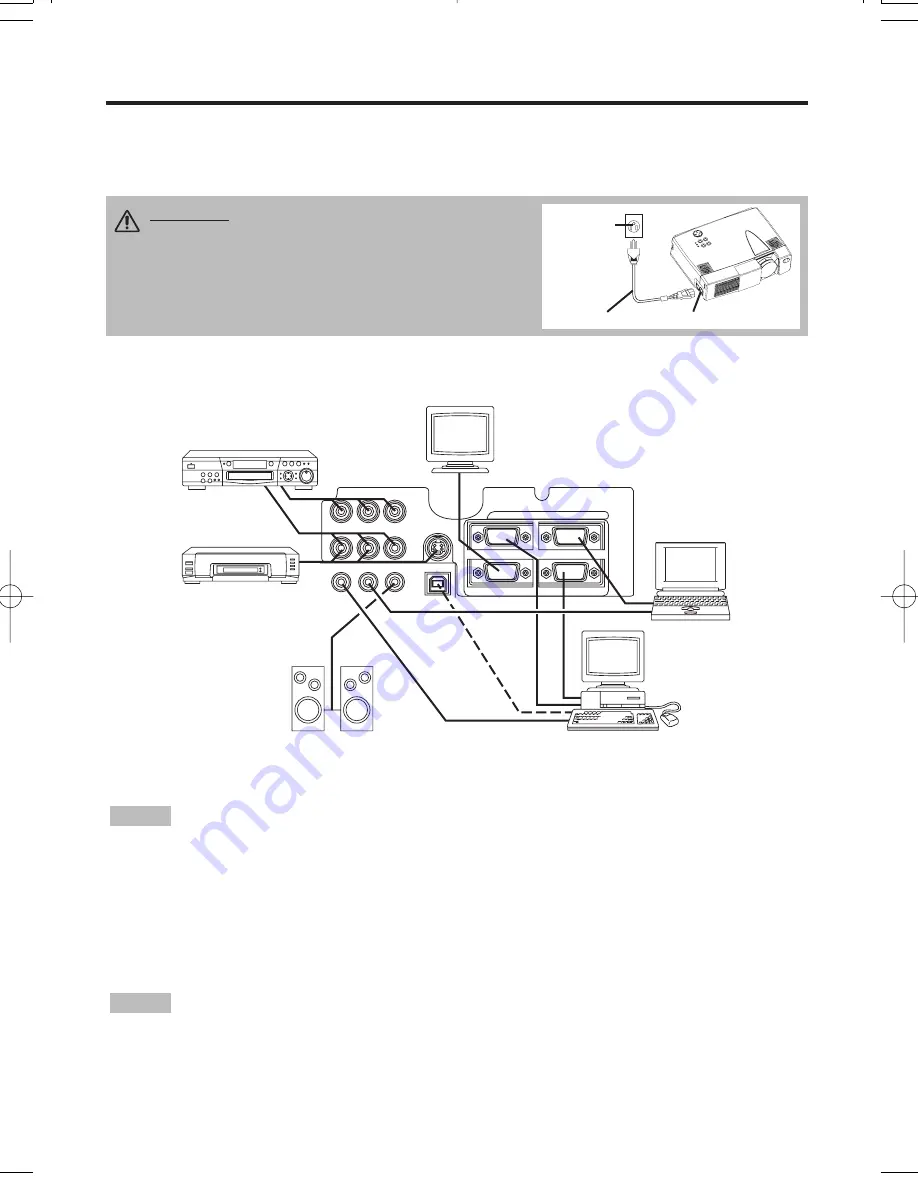 3M Multimedia Projector MP8749 User Manual Download Page 8