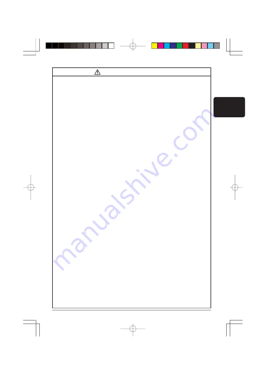 3M Multimedia Projector S20 Safety Manual Download Page 15