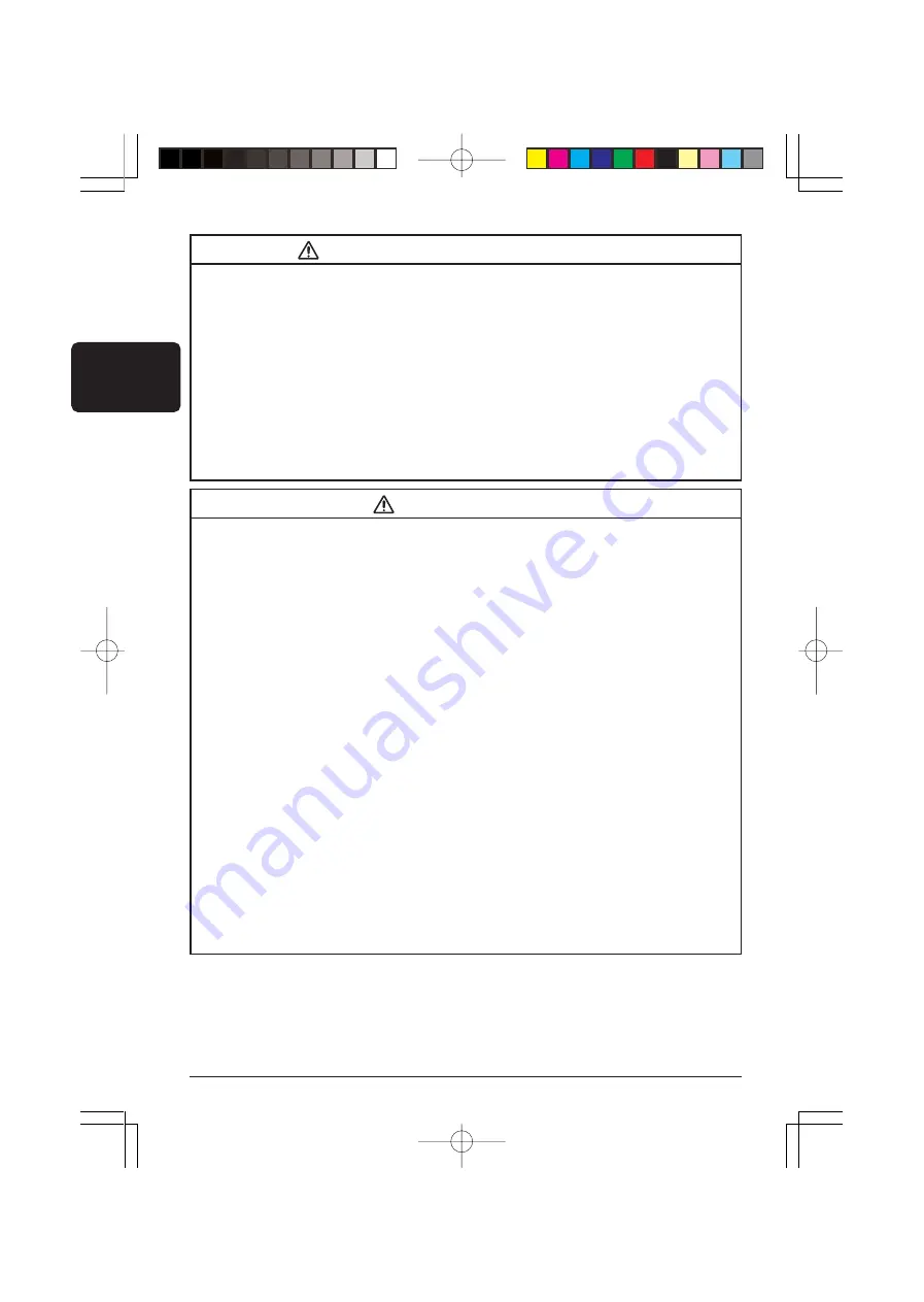 3M Multimedia Projector S20 Safety Manual Download Page 16