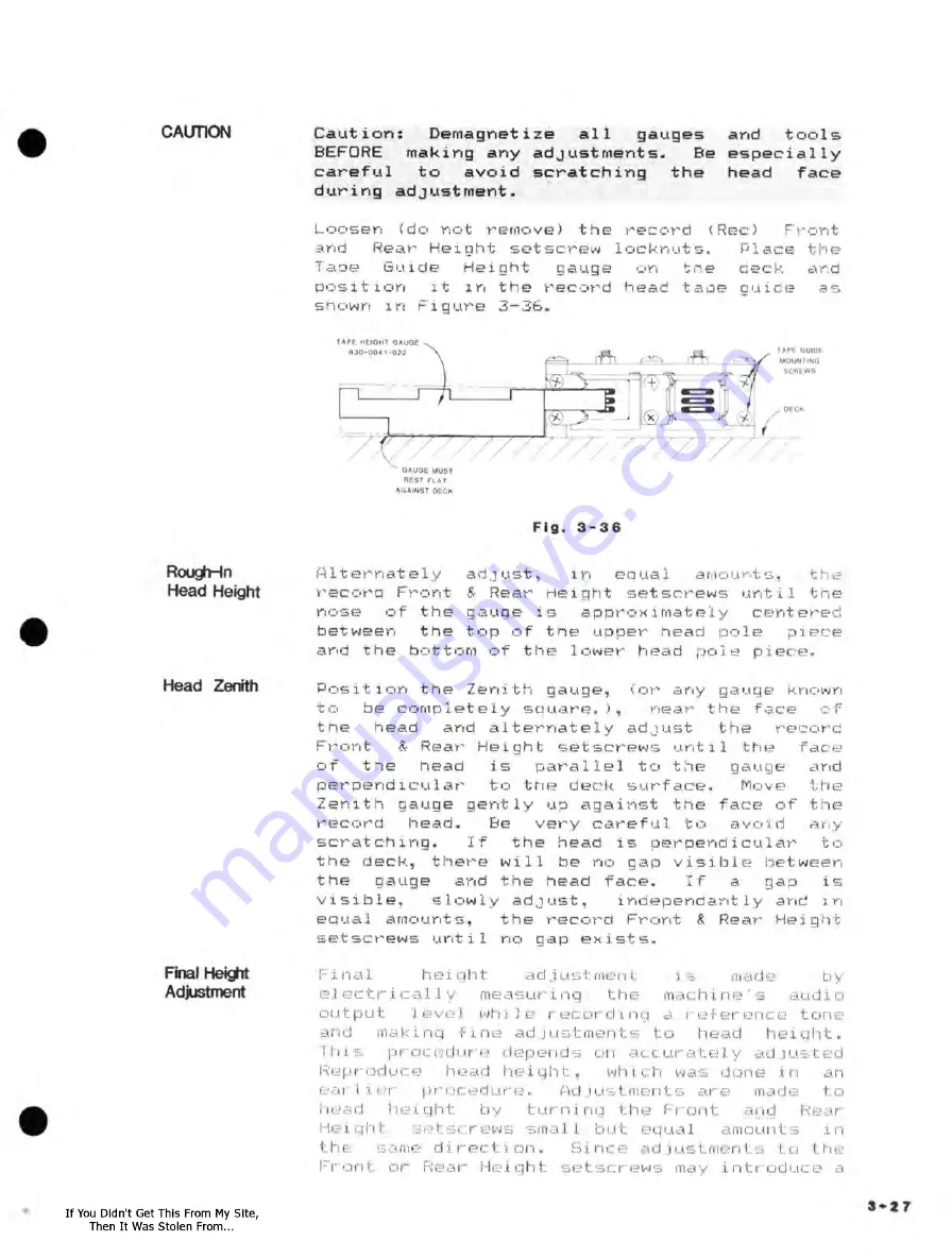 3M OMEGA 890-0032-000 Technical Manual Download Page 61