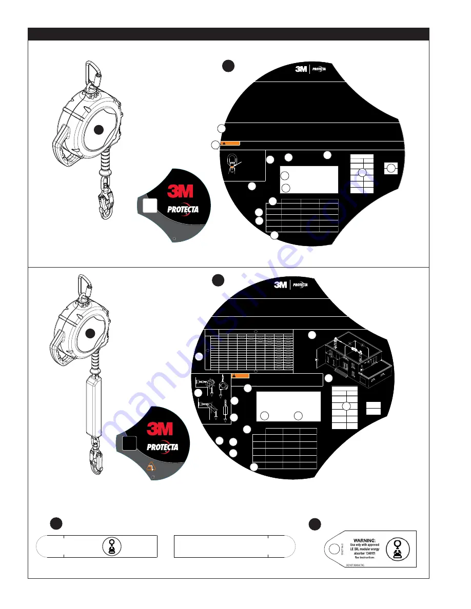 3M Protecta 3590036 User Instructions Download Page 44