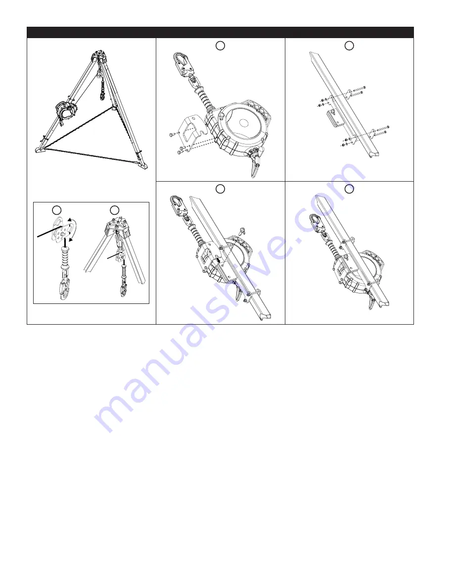 3M PROTECTA 3590500 User Instructions Download Page 62