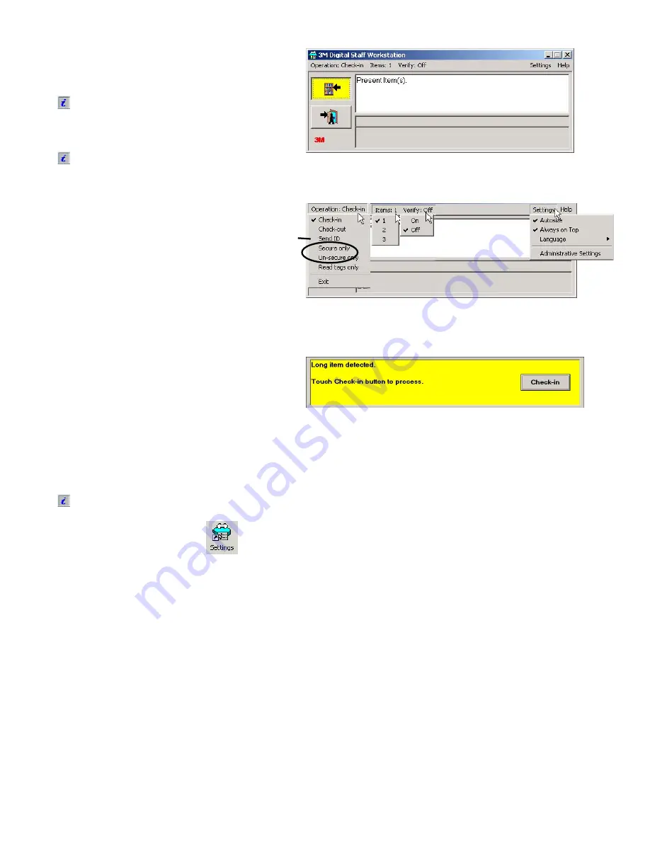 3M Staff Workstation 795 Staff Manual Download Page 32