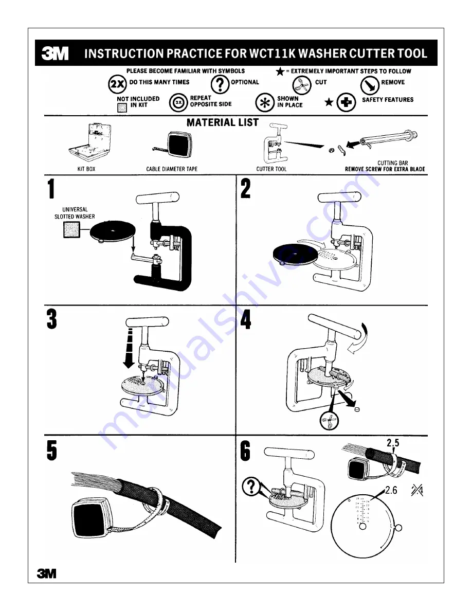 3M WCT11K Quick Start Manual Download Page 1