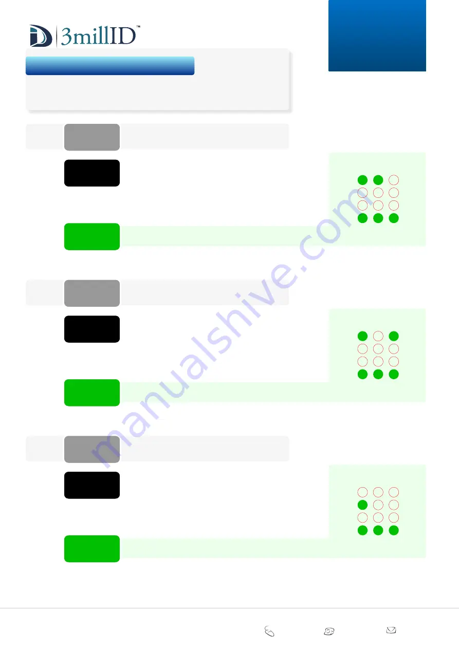 3MillID S-Gang Keypad Reader Скачать руководство пользователя страница 7