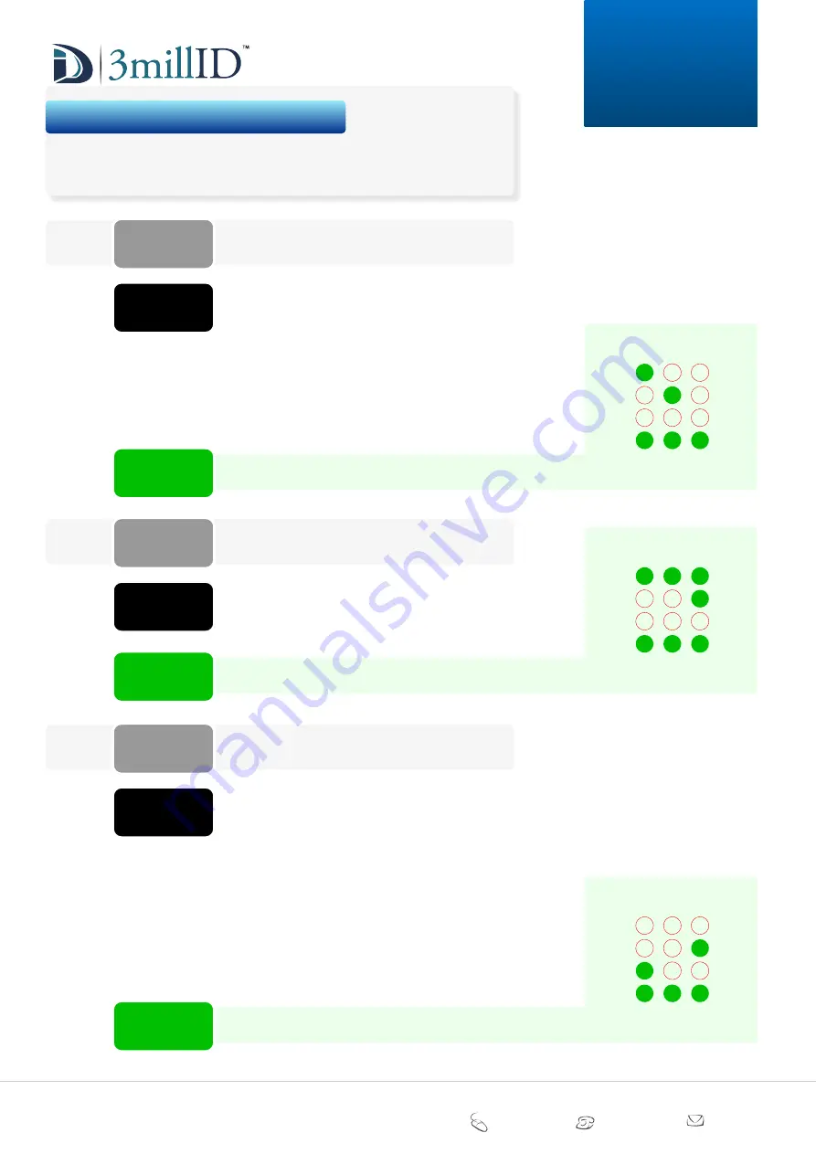 3MillID S-Gang Keypad Reader Скачать руководство пользователя страница 8