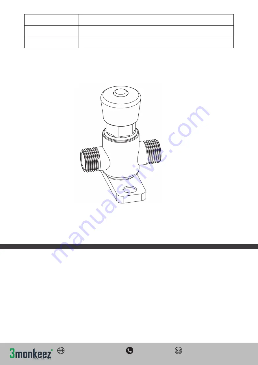 3monkeez P-3MSS-FVTF Installation Instructions Download Page 2