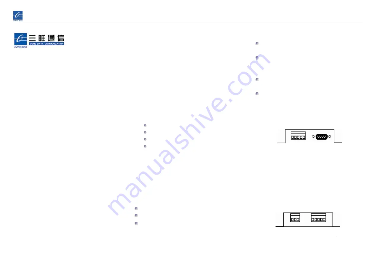 3One data SW 485GI User Manual Download Page 1