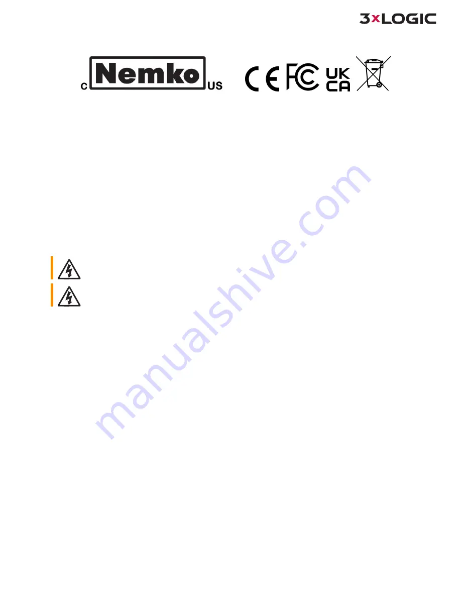 3xLogic VIGIL NVR-2U-64CH Quick Start Manual Download Page 2