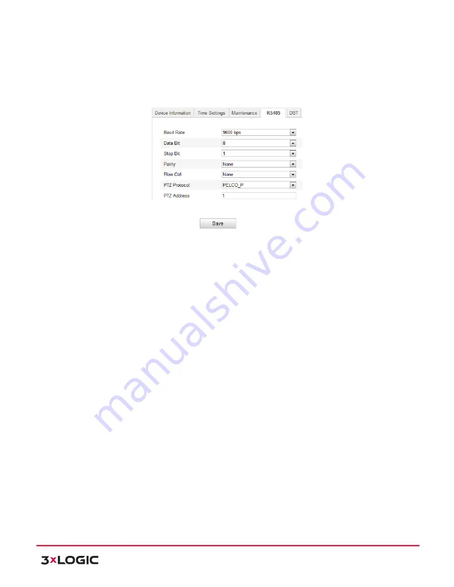 3xLogic VSX-PTZ-2MP-EXT User Manual Download Page 90