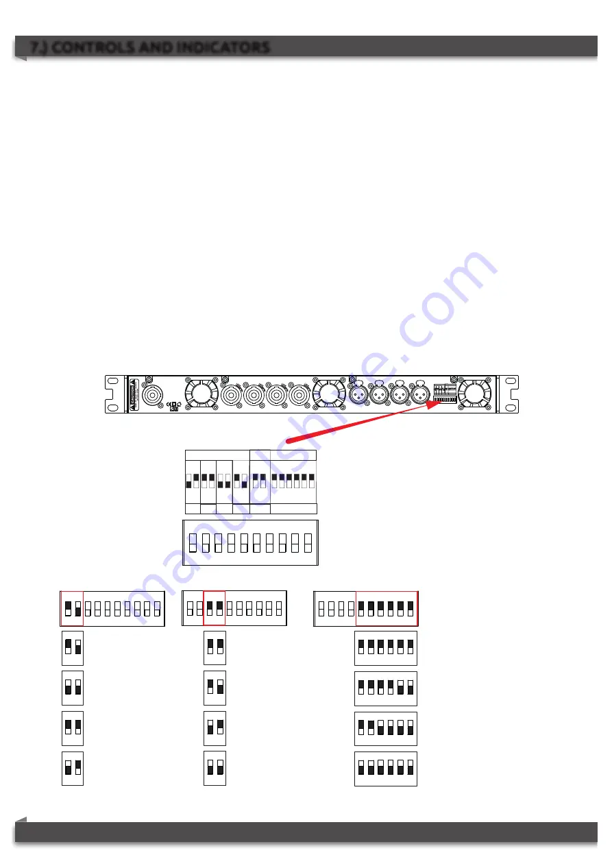 4-acoustic SX-25000 Operation Manual Download Page 12