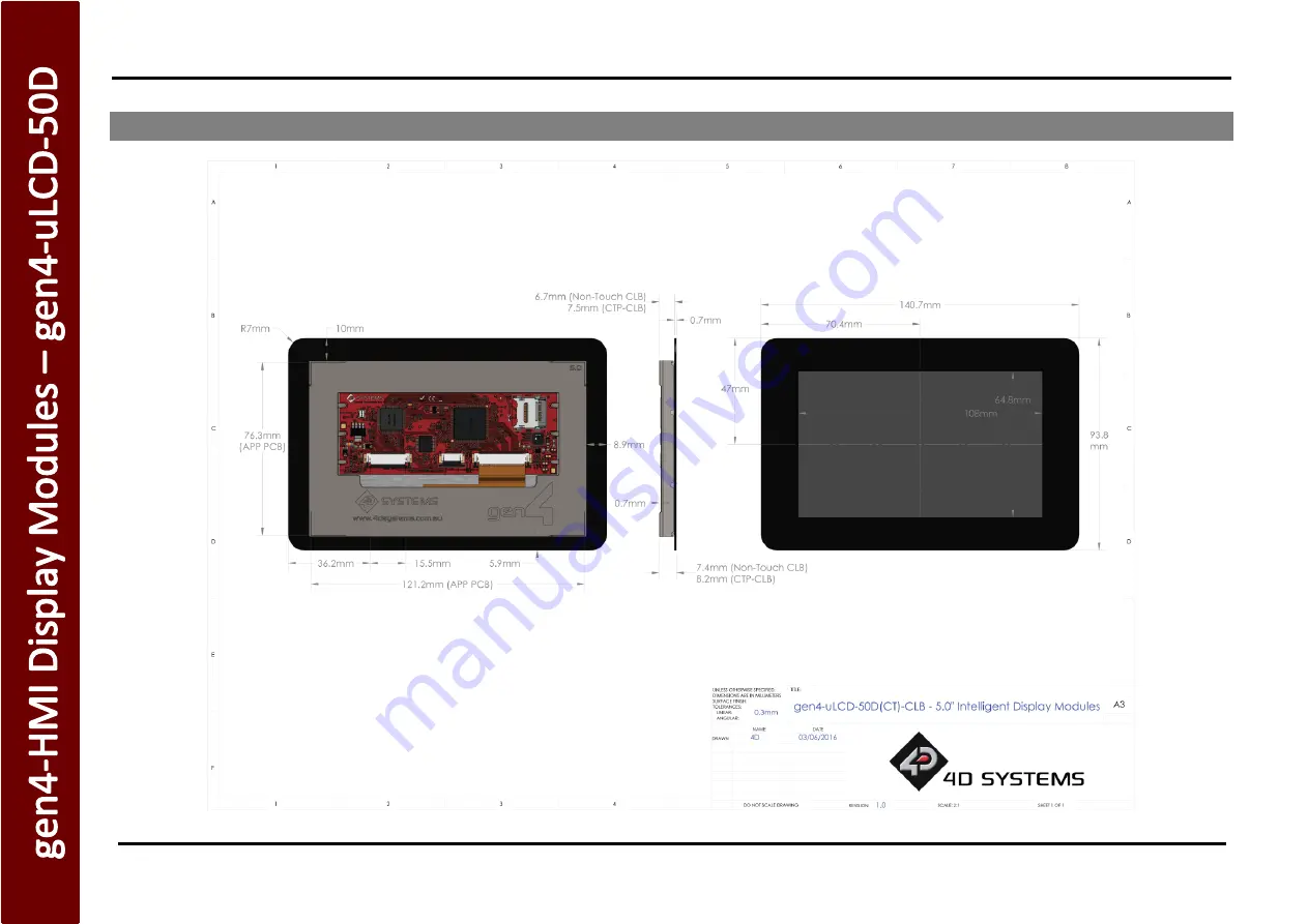 4D systems gen4-HMI Series Скачать руководство пользователя страница 22