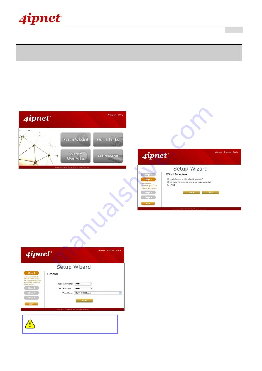 4IPNET WHG505 Скачать руководство пользователя страница 8