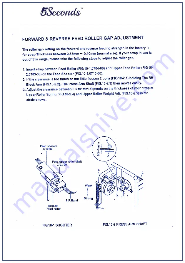 5Seconds 1SYS505 User Manual Download Page 15