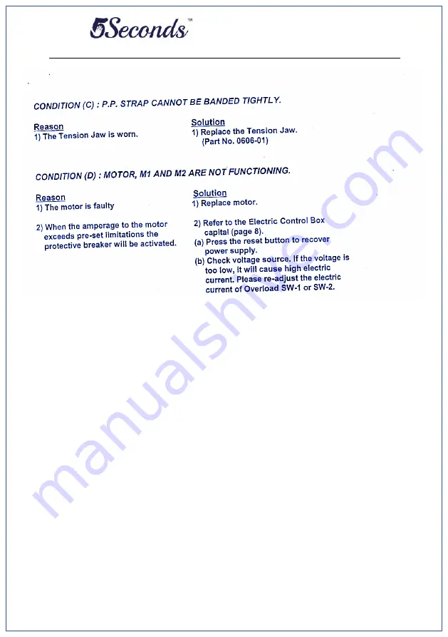 5Seconds 1SYS505 User Manual Download Page 18