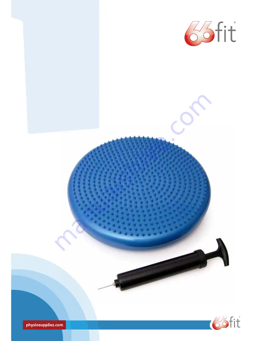 66fit Wobble Cushion Instructions & Safety Download Page 1