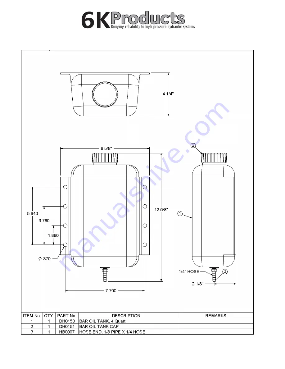 6K Products DH0605 Скачать руководство пользователя страница 16