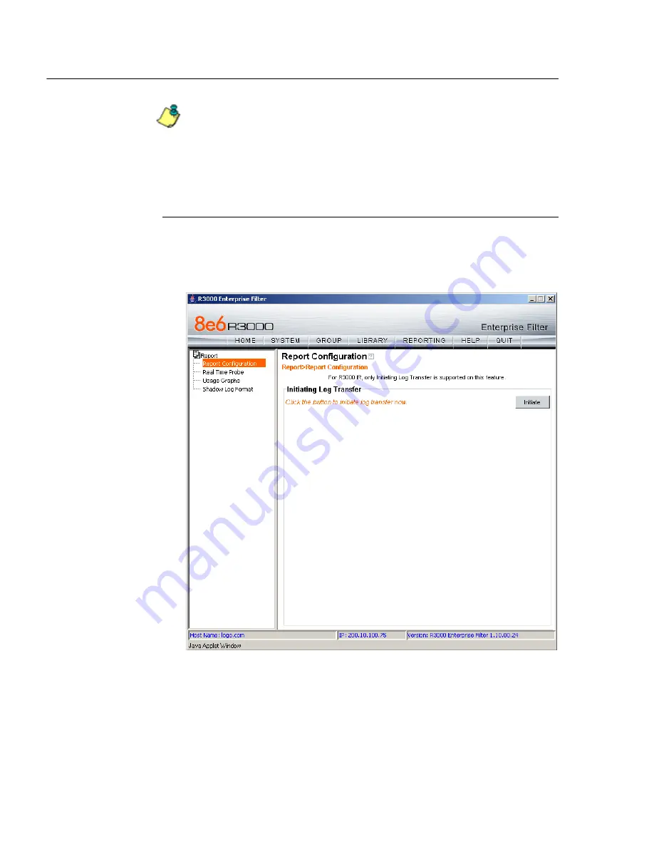 8e6 Technologies Enterprise Filter R3000IR User Manual Download Page 332