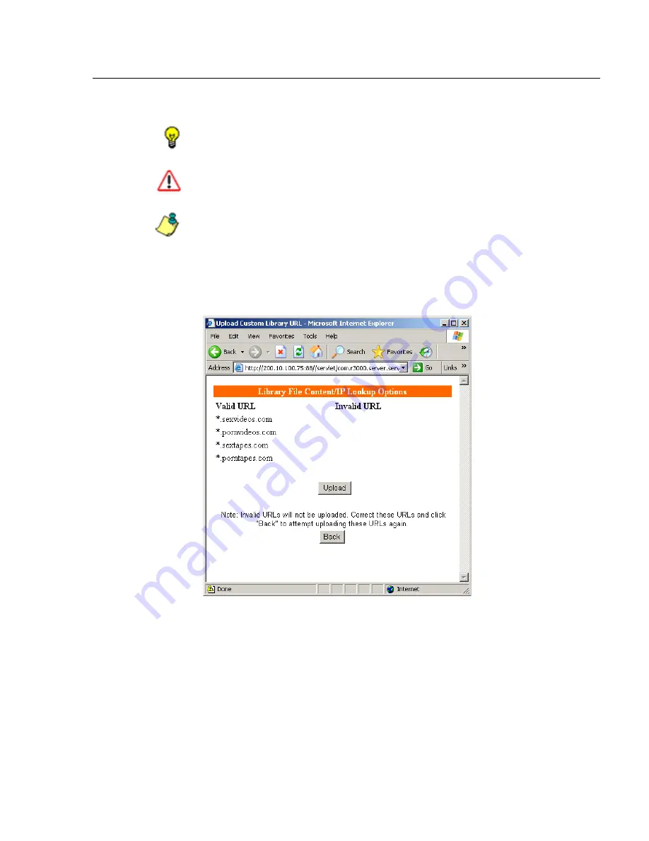 8e6 Technologies Enterprise Filter R3000IR User Manual Download Page 425