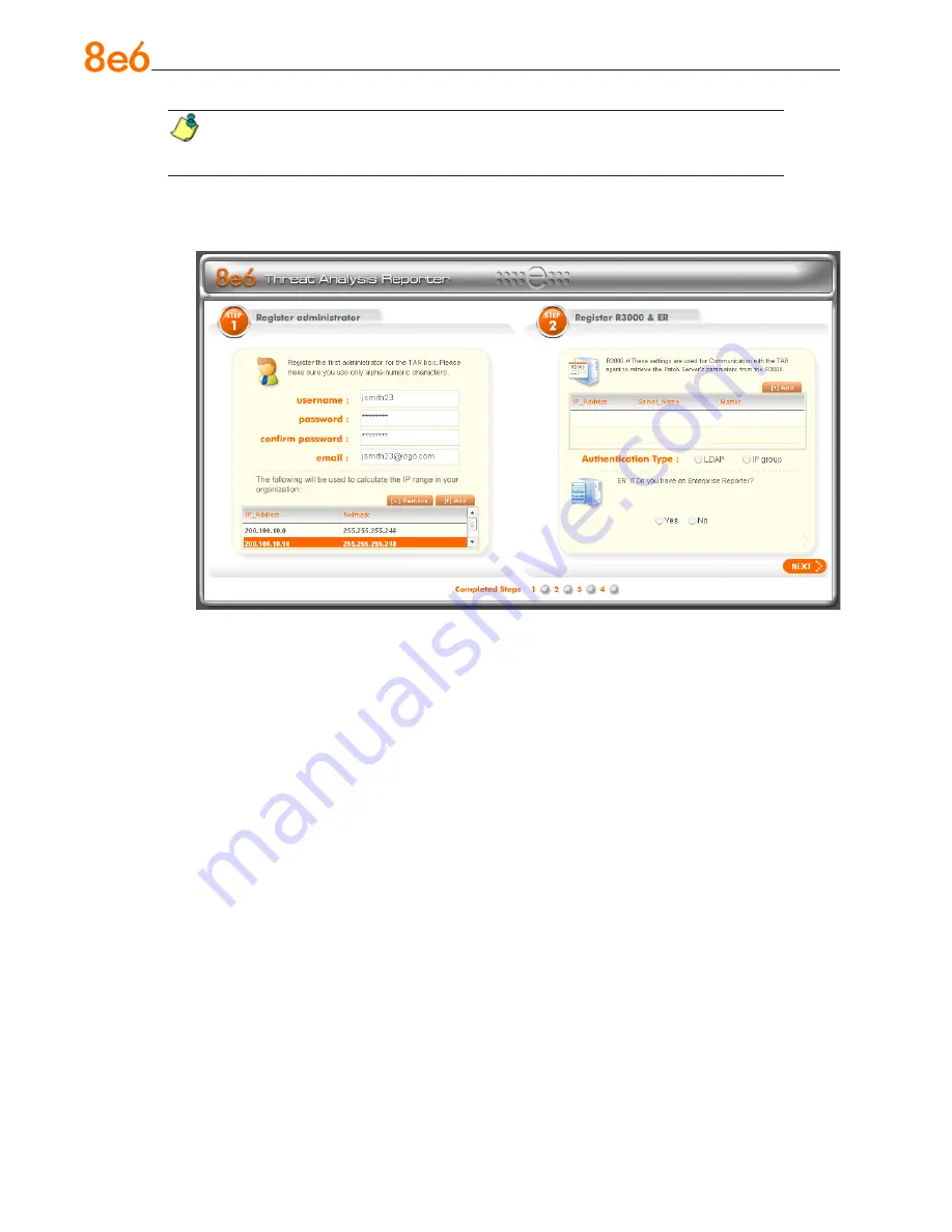 8e6 Technologies Threat Analysis Reporter TAR 1.0 Скачать руководство пользователя страница 38