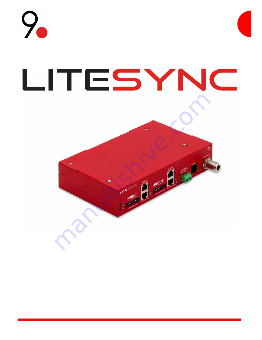 9dot LiteSync Manual Download Page 1