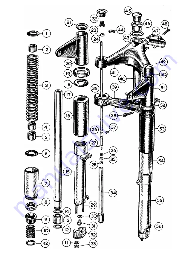 A.J.S. 16MS Instruction Book Download Page 54