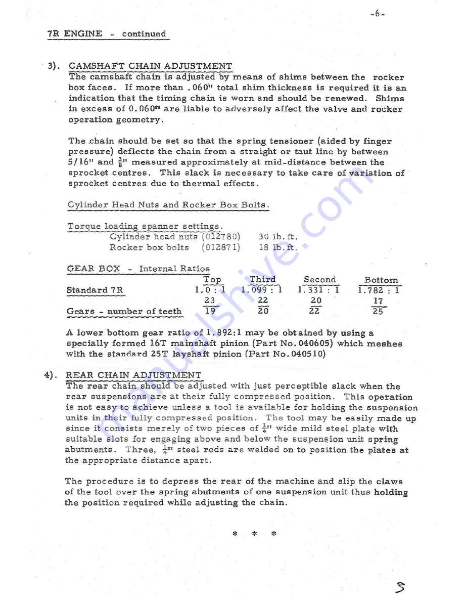 A.J.S. 7R Instruction Sheet Download Page 4