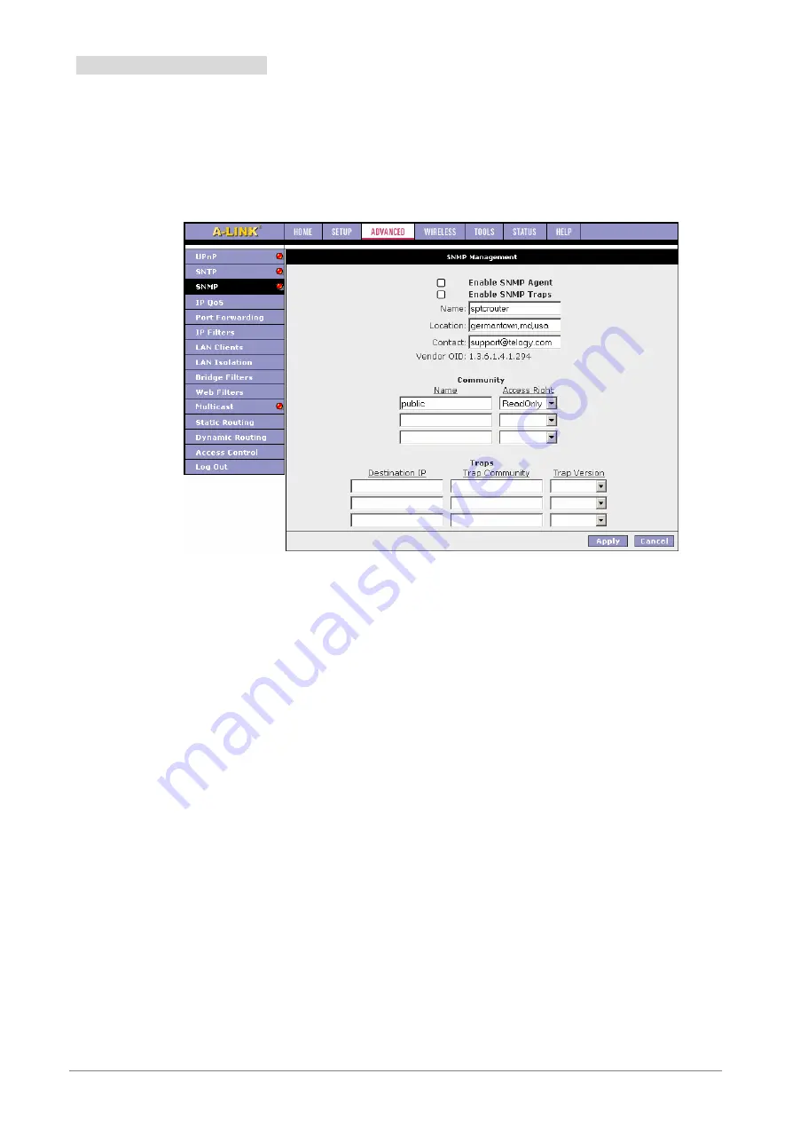 A-Link RoadRunner 21 Full Manual Download Page 56