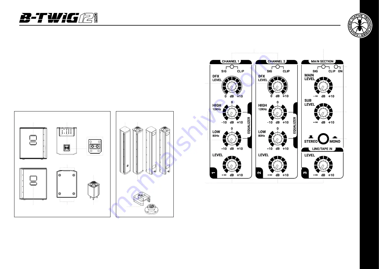 A.N.T B-TWIG 12 PRO User Manual Download Page 14