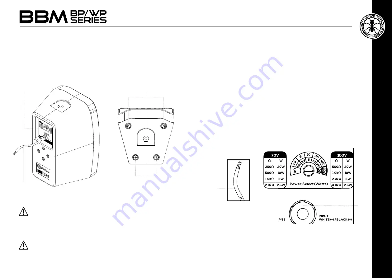 A.N.T BBM BP Series User Manual Download Page 23