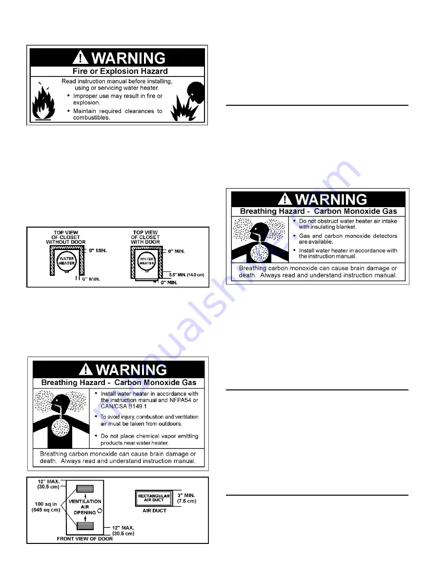 A.O. Smith ARGSS02708 Instruction Manual Download Page 10