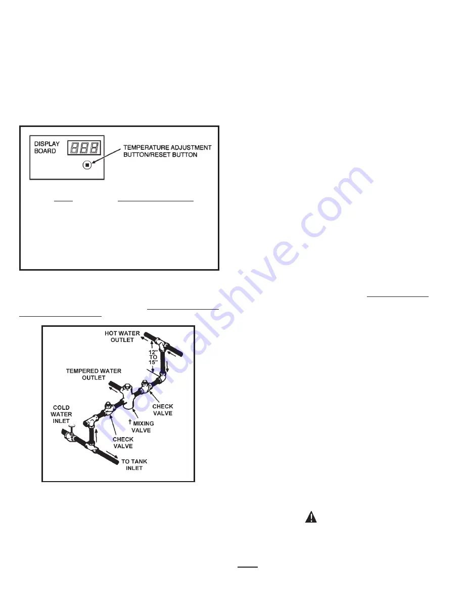 A.O. Smith BTH 120-250(A) Installation & Operating Instructions Manual Download Page 4