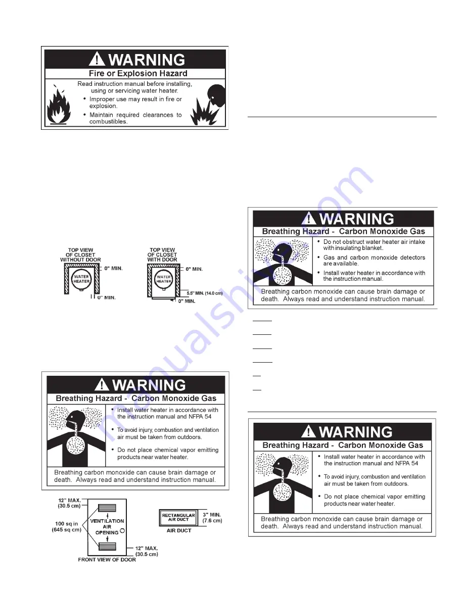 A.O. Smith GPHE 50 Series Instruction Manual Download Page 11