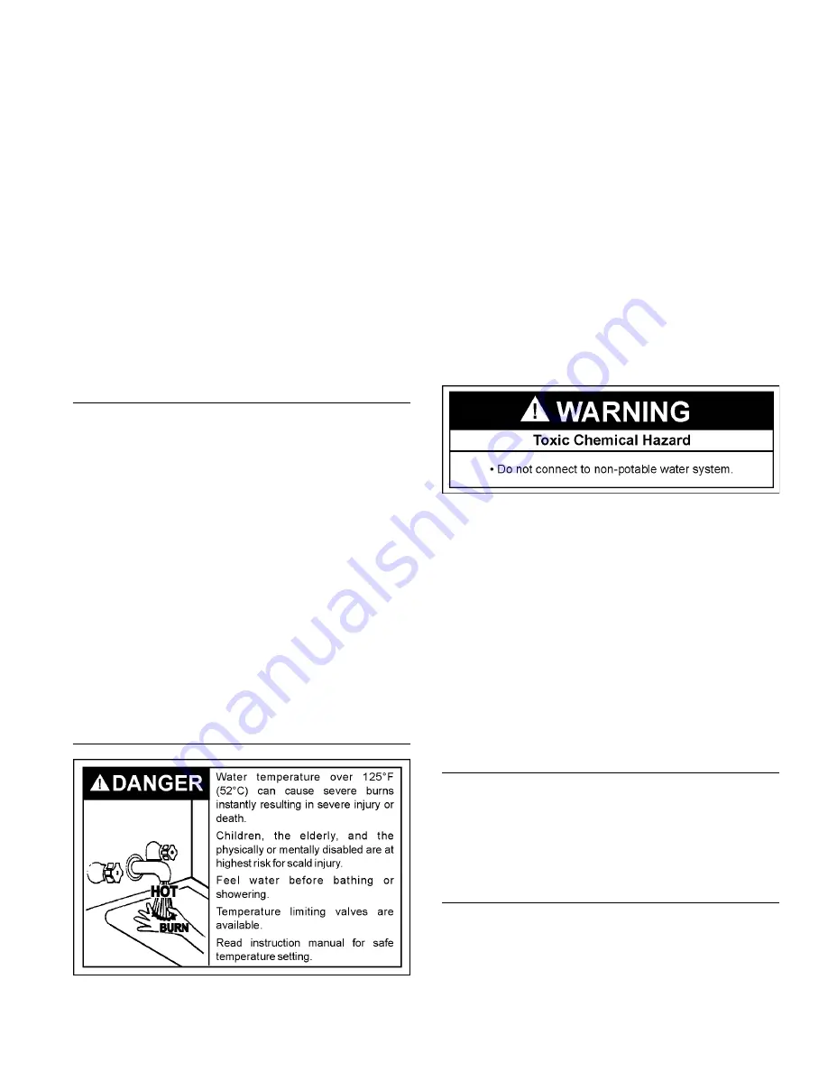 A.O. Smith POWER VENT GAS Installation And Operating Manual Download Page 18