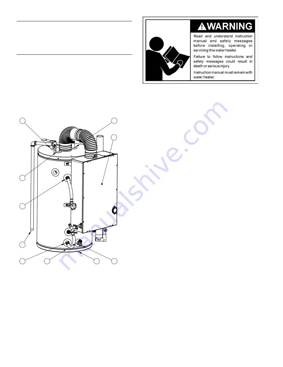 A.O. Smith POWER VENT GAS Installation And Operating Manual Download Page 53