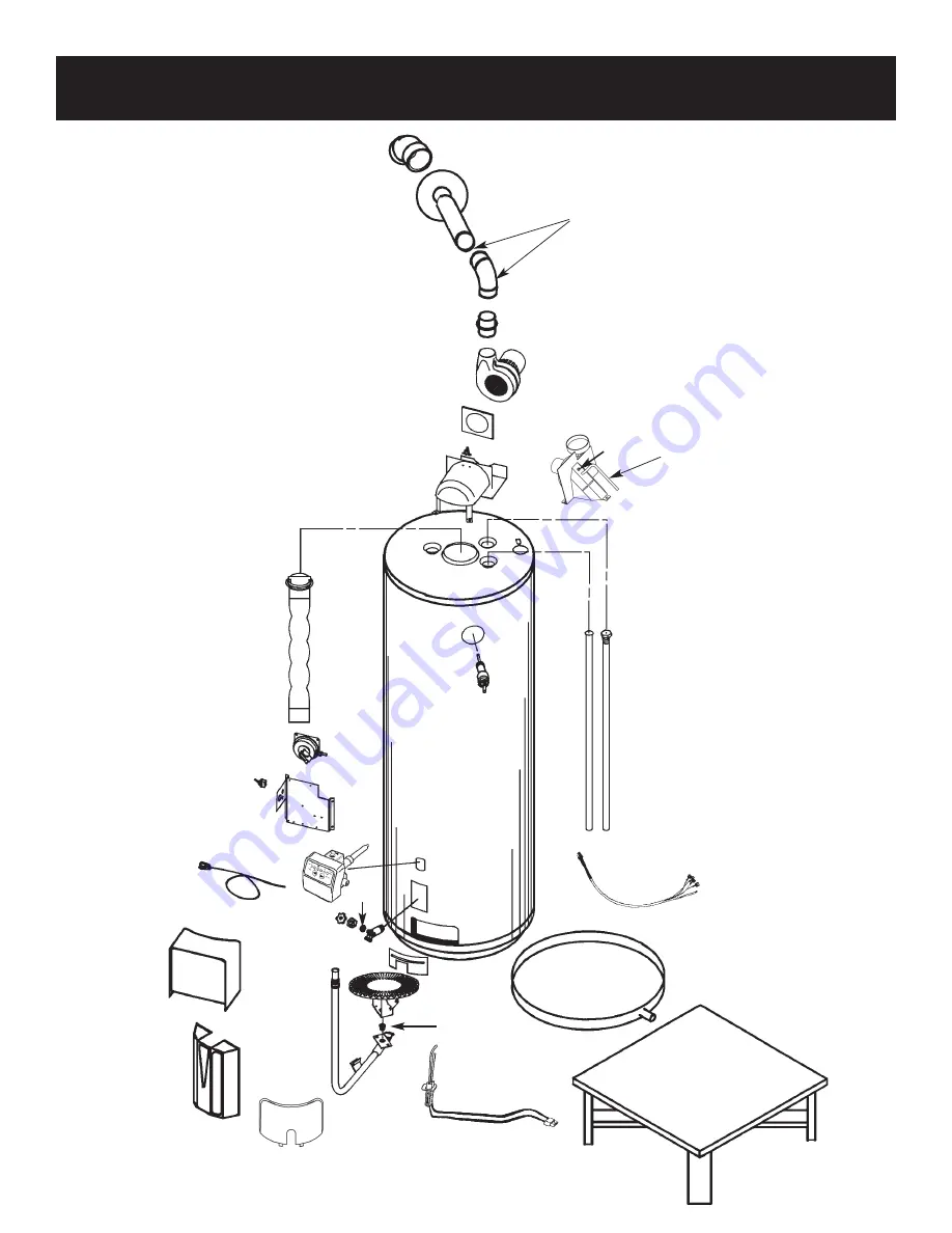 A.O. Smith Residential Power Vent Gas Water Heaters with Hot Surface Ignition Скачать руководство пользователя страница 38