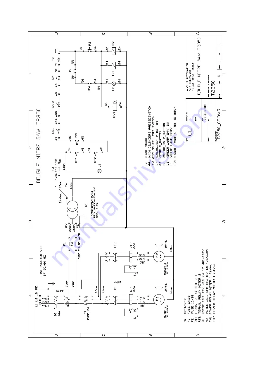 A-PLUS AUTOMATION T2 Series Instruction Handbook Manual Download Page 44