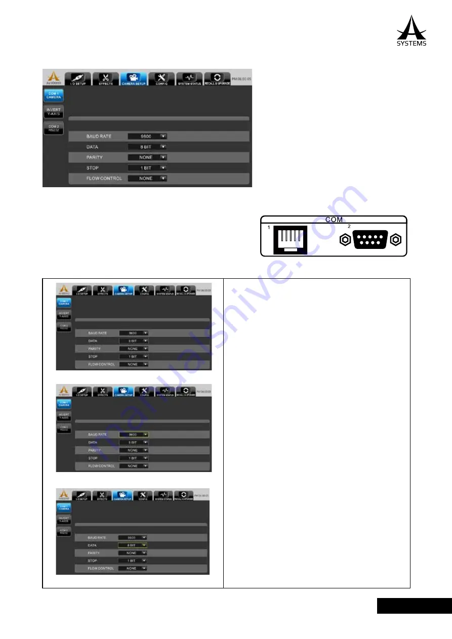 A SYSTEMS AV800HD Скачать руководство пользователя страница 57