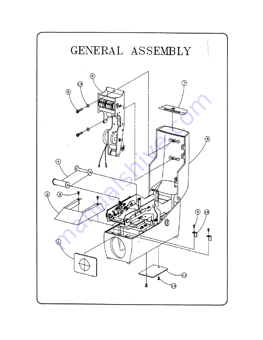 A to Z Rubber Stamps RAPIDPRINT A Series Manual Download Page 57