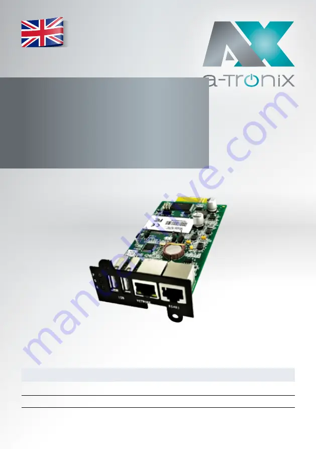 a-TroniX SNMP User Manual Download Page 1