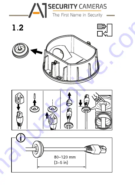 A1 Security Cameras AXIS M20-LE Series Installation Manual Download Page 6